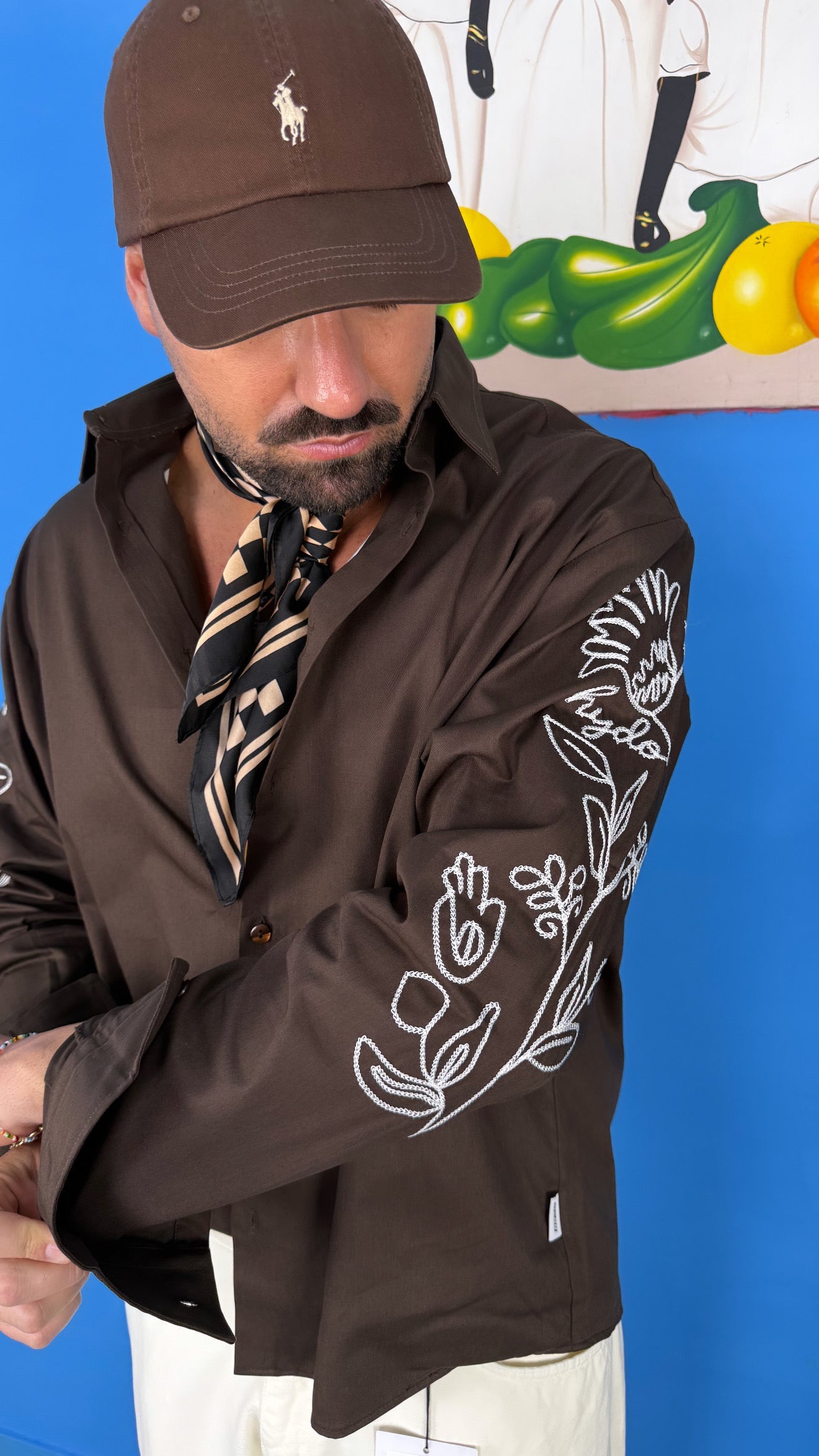 CAMICIA RICAMO