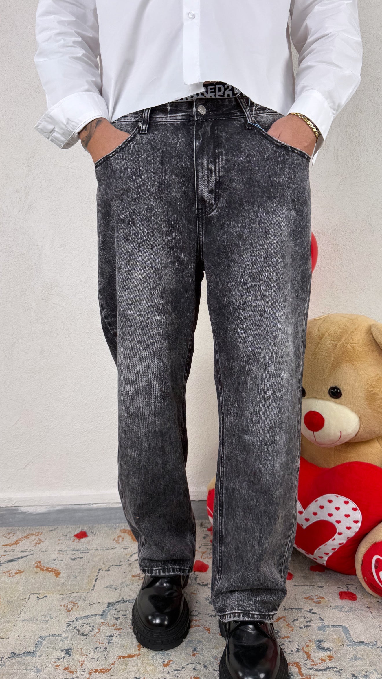 BAGGY GREY SFUMATO