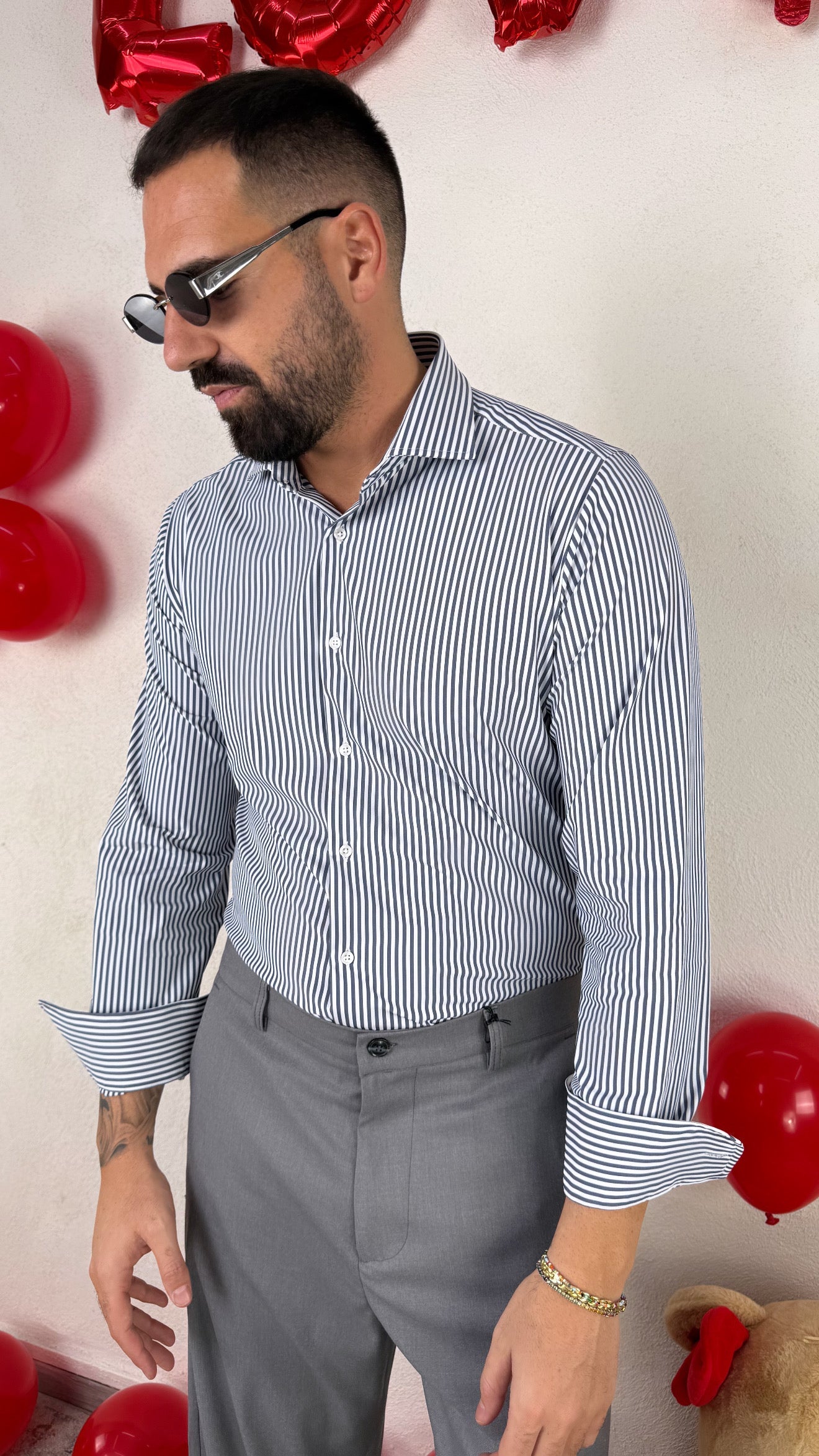CAMICIA RIGA LARGA