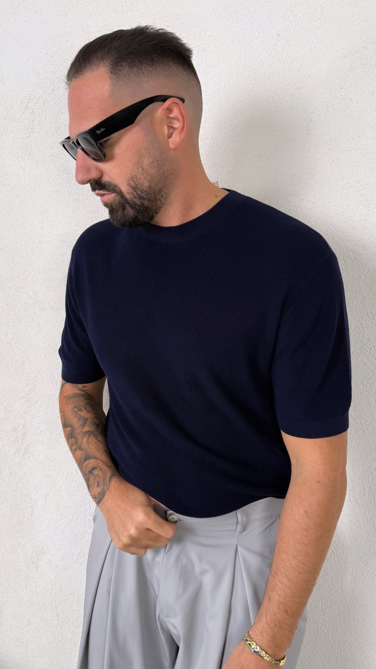 MAGLIA IN FILO PIQUE
